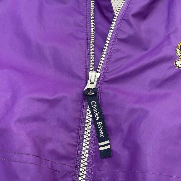 ECU Pirates Charles River Reflective Vented Pocket Rain Jacket Woman's XS - Picture 5 of 13